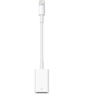 RoGer OTG Adapter Lightning to USB Connection (RO-OTG-LIGH-WH)