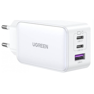 Ugreen15334 Nexode Charger USB-A / 2x USB-C / 65W (15334)