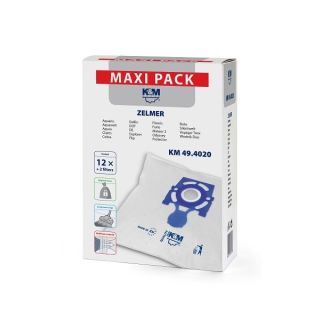 K&M Vacuum cleaner bag ZELMER (12pcs) (KM-49.4020-MX)