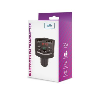 Setty TFM-03 FM Bluetooth Transmitter Car Radio / MP3 / 2 x USB (TFM-03)