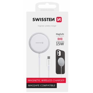 Swissten MagStick Wireless Charger 15W for Apple iPhone USB-C (22055530)