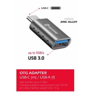 Swissten OTG Adapter USB-C to USB 3.0 Connection (55500100)