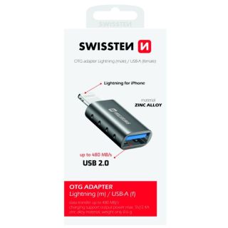 Swissten OTG Adapter Lightning to USB Connection (55500300)