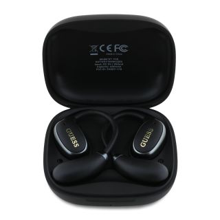 Guess Satin Classic Logo Wireless Earphones OWS (GUTWSV18HOGEK)