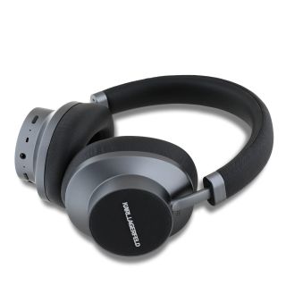 Karl Lagerfeld Saffiano Metal Logo ANC/ENC Wireless Headphone (KLBHP73PSACKMK)
