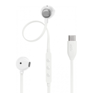 JBL Tune 305C Earphones USB-C White (JBLT305CWHT)