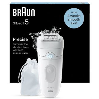 Braun Silk-épil 5 5-011 Epilator White (SE5-011)