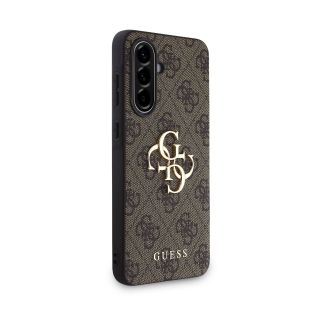 Guess PU 4G Metal Logo Case for Samsung Galaxy A36 (GUHCSA364GMGBR)
