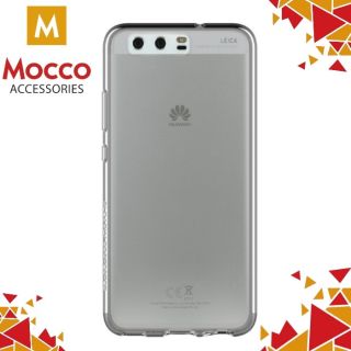 Mocco Ultra Back Case 0.3 mm Silicone Case for Huawei P8 Lite / P9 Lite (2017) Transparent-Black (MC-BC-HW-P8L2017-B)