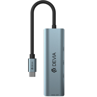 Devia HUB USB-C 3.1 to 4x USB 3.0 Adapter (EC621)