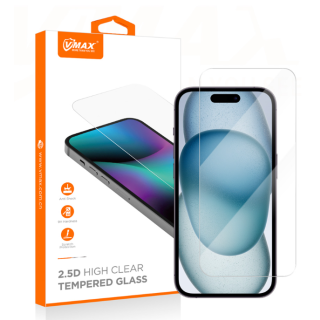 Vmax Normal Clear 2.5 Tempered Glass for Apple iPhone 14 Pro (VMAX-NC-TG-IPH-14PR)