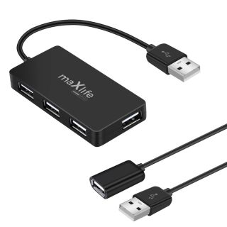 Maxlife Home Office USB 2.0 USB - 4x USB 0,15 m + cable 1,5 m Hub (OEM0002311)