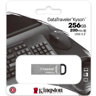 Kingston 256GB USB 3.2 Kyson GEN 1 Flash Memory (DTKN/256GB)