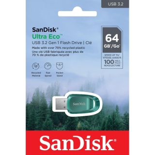 Sandisk Ultra Eco USB 3.2 64GB Flash Memory (AKKSGPENSAN00067)