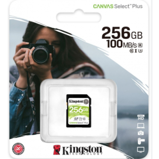 Kingston 256GB Canvas Select Plus SDXC Memory Card (SDS2/256GB)