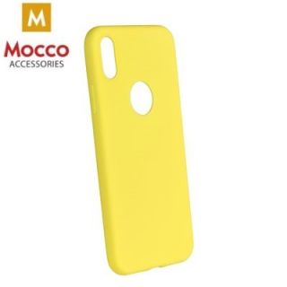 Mocco Ultra Slim Soft Matte 0.3 mm Silicone Case for Huawei Mate 10 Lite Yellow (MO-SOF-HU-M10LIT-YE)