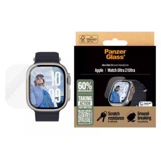 PanzerGlass 3712 Full Face Tempered Glass for Apple Watch Ultra 2 (3712)