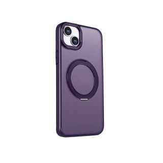 Mocco Mag Ring Rotating case for Apple iPhone 15 Pro (MO-MRR-IP-15PR-PU)