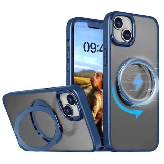 Mocco Mag Ring Rotating case for Apple iPhone 14 Pro (MO-MRR-IP-14PR-BL)