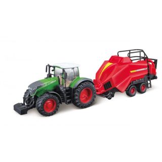 Bburago Fendt 1050 Vario Tractor Kids with Baler Lifter (BB-18-31663)