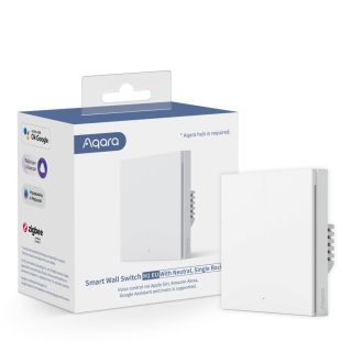 Aqara WS-EUK03 Smart Wall Switch H1 EU Single Rocker (WS-EUK03)