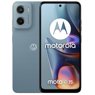 Motorola Moto E15 Smartphone 2GB / 64GB Misty Blue (PB6S0005PL)