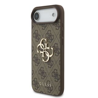 Guess PU 4G Metal Logo Strap Case for Apple iPhone 17 Air (GUHCP17MP4GMGSW)