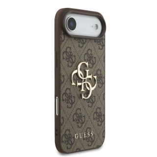 Guess PU 4G Metal Logo Strap Case for Apple iPhone 17 Air (GUHCP17MP4GMGSW)