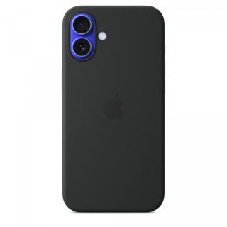 Apple Silicone case with MagSafe for iPhone 16 Plus Black (MYY93ZM/A)