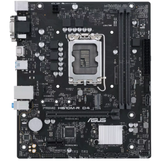 Asus PRIME H610M-R D4 Motherboard Intel H610 LGA 1700 micro ATX (PRIMEH610M-RD4-SI)