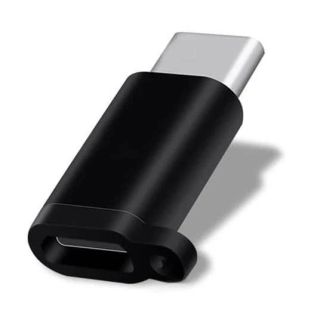Mocco Universal Adapter Micro USB to USB Type-C Connection Black (OEM) (MC-AD-TCM-BK)