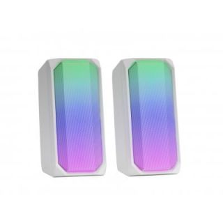 Mars Gaming MSRGBW Bluetooth Stereo Speakers / 15W / 3.5mm Audio / RGB / USB (MSRGBW)