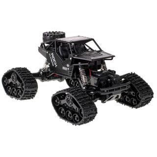 RoGer Rock Crawler 2in1 Radio controlled Car / 2.4Ghz / 4x4 / 20 km/h / 1:16 (RO-RC-GRR-2IN1-BK)