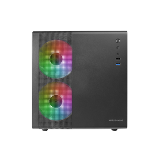 Mars Gaming MC400W Computer case mATX / black (MC400)