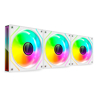 Mars Gaming MF3DPROKITW ARGB 120mm Remote Control Computer Cooler Kit (MF3DPROKITW)