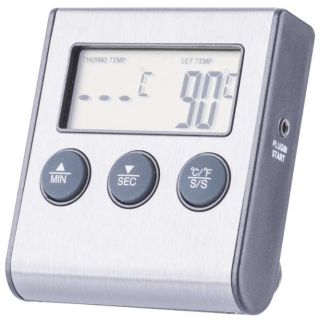 EMOS E2157 Digital Cooking Thermometer wih Probe & Timer (E2157)
