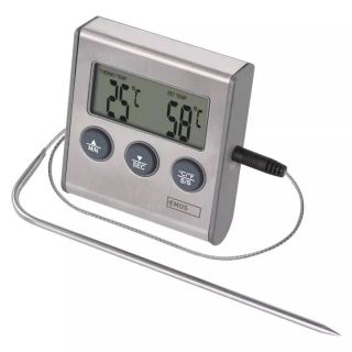 EMOS E2157 Digital Cooking Thermometer wih Probe & Timer (E2157)