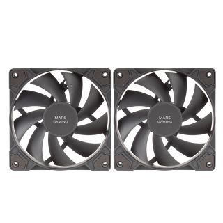 Mars Gaming MFPROX2 2x 120mm PC Case Fan (MFPROX2)