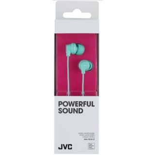 JVC HA-FX10-Z-E PowerFul Sound Headphones Green (HA-FX10-Z-E)