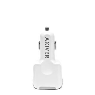 Axiver Triple Premium Car charger 3 x USB / 2.5A / Qualcomm Quick Charge 3.0 / White (ACC82-3UQC)