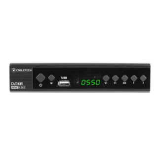 Cabletech DVB-T2 H.265 Digital TV Receiver (URZ0336C)