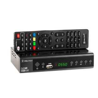 Cabletech DVB-T2 H.265 Digital TV Receiver (URZ0336C)