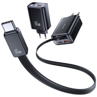 Usams Xiang Series USB-C / USB-A Wall Charger (CC299TC01)