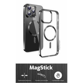 Swissten Clear Jelly Magstick Metallic Case for Samsung Galaxy S24 Plus 5G (36500119)