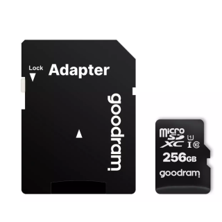 Goodram M1AA microSDHC UHS-I Klases 10 Memory card 256GB (M1AA-2560R12)