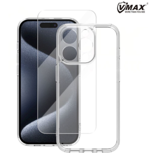 Vmax Set MagSafe Case + Tempered Glass 2,5D for Apple iPhone 16 Plus (VMAX-SET-CTG-IPH-16PL)