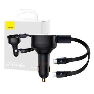 Baseus Enjoyment 2x USB-C Car Charger 33W (C00035500111-00)