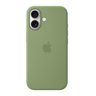 Apple MGEX4ZM/A Silicone Case with MagSafe for iPhone 17 / Light Moss (MGEX4ZM/A)