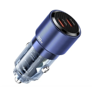 Qualo QTLS-AC-A-90 Car charger 2x USB-C / 90W (QTLS-AC-A-90)