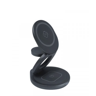 Qualo QMLI-24-18 MagSafe Wireless Charger Station 3in1 24W (QMLI-24-18)